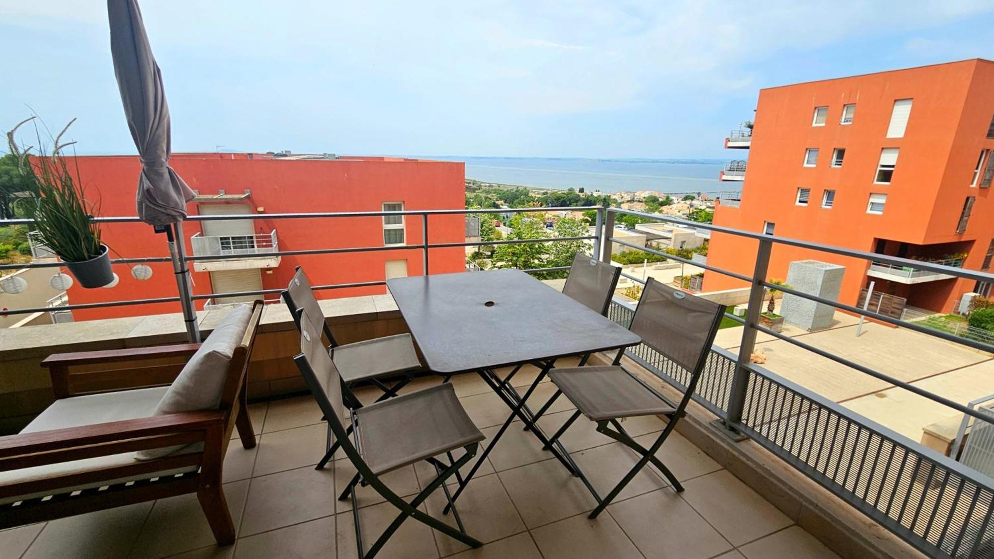 Apartament Les Marches Du Soleil Sète Zewnętrze zdjęcie
